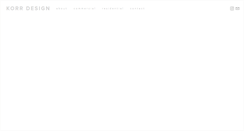 Desktop Screenshot of korrdesigninc.com